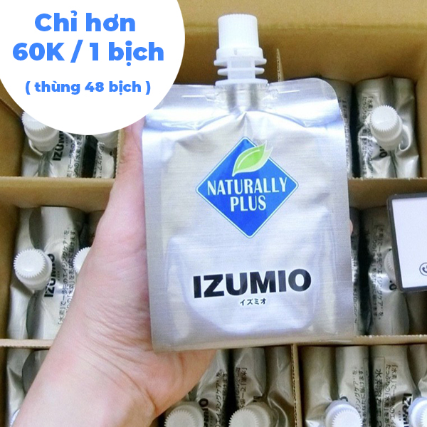 Cách giải rượu nhanh chóng bằng nước giàu hydrogen Izumio 10