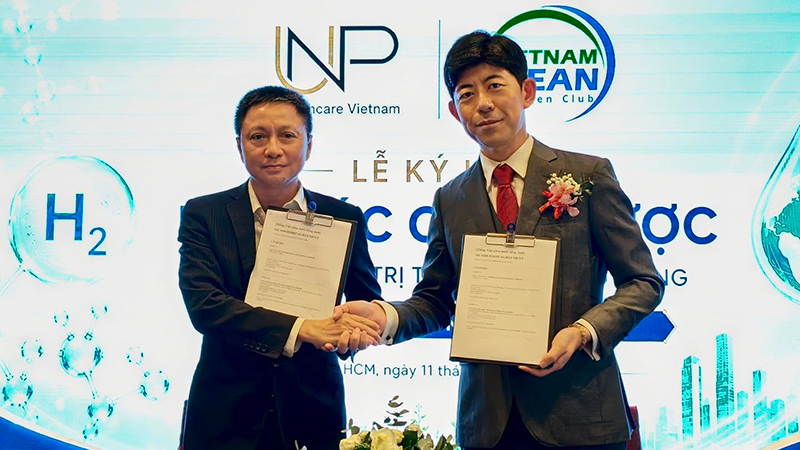 Lễ ký kết UNP Healthcare Việt Nam gia nhập CLB Hydrogen Việt Nam ASEAN VAHC